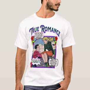 Retro-Romance - Echte Romance - Mannen T-Shirt