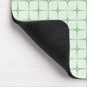 Retro Romance Mousepad, Green Muismat (Hoek)