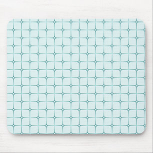 Retro Romance Mousepad, Turquoise Muismat