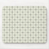 Retro Romance Mousepad, zwart Muismat (Voorkant)