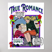 Retro Romance - True Romance - Poster (Voorkant)