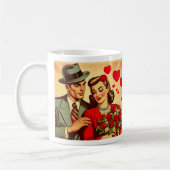 Retro Romance Valentijn Koffiemok (Links)