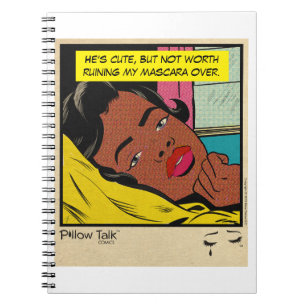 Retro Romance Vintage Strips: Pillow Talk Design Notitieboek