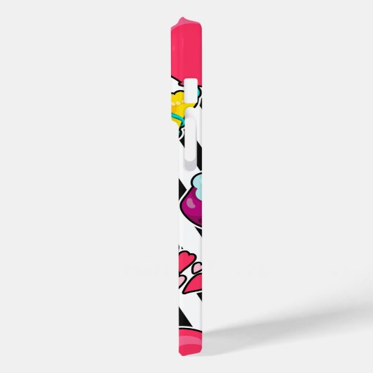 Retro romantisch patroon Case-Mate iPhone case (Achterkant / Links)