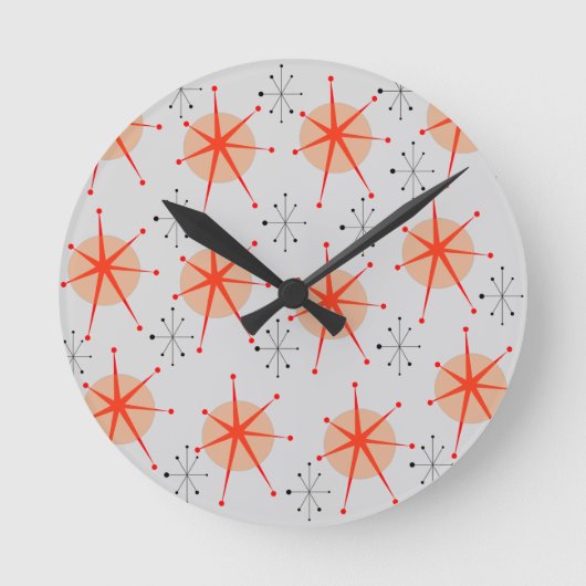 Retro Ronde Klok (Voorkant)