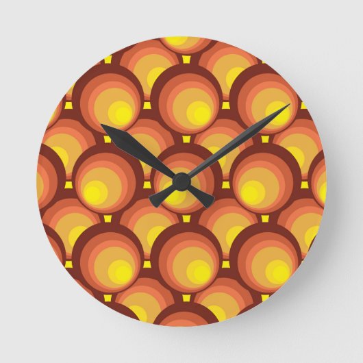 Retro Ronde Klok (Voorkant)