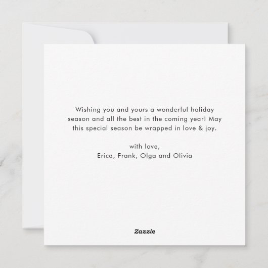 Retro Rood Boerderij Vrachtwagen Kerstboom Groet Feestdagenkaart (Achterkant)