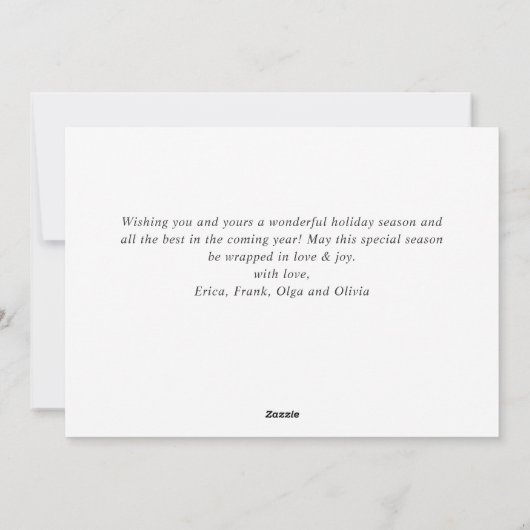 Retro Rood Boerderij Vrachtwagen Land Kerstgroet Feestdagenkaart (Achterkant)