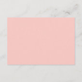 Retro Rood en Roze Bruiloft RSVP Qr Code Informatiekaartje (Achterkant)