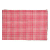 Retro rood geruite tartan: naadloos patroon. kussensloop (Achterkant)