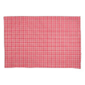 Retro rood geruite tartan: naadloos patroon. kussensloop (Voorkant)