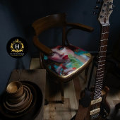 Retro roodharige Tropische Limoen Cocktail Decoupa Tissuepapier