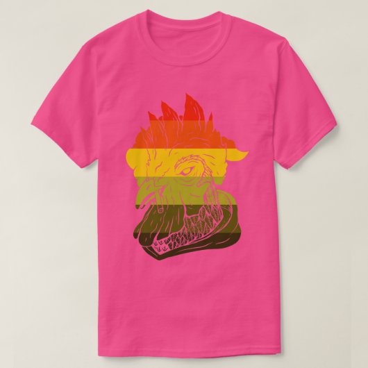 Retro Rooster T-shirt (Design voorkant)