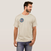 Retro Roots T-shirt met Transvaal Daisy Boombox (Voorkant volledig)