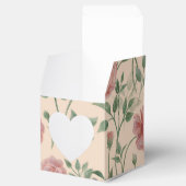 Retro-Rosenblüten Bedankdoosjes (Geopend)