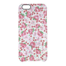 Retro Roses iPhone 6 Clear™ Deflector Hoesje
