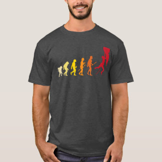 Retro Rotsklimmen Vintage Boulderer Klimmer Sport T-shirt