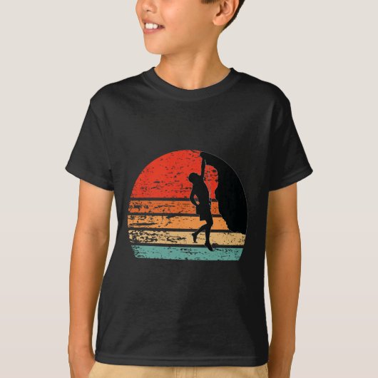 Retro rotsklimmen vintage klimmer t-shirt (Voorkant)