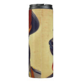 Retro Rottweiler Schilderen Thermosbeker (Achterkant)