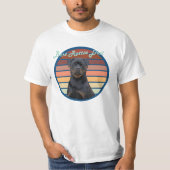 Retro Rottweiler T-shirt (Voorkant)