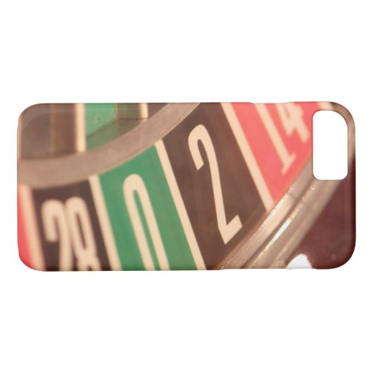 Retro Roulette Wheel Case-Mate iPhone Case (Achterkant (Horizontaal))