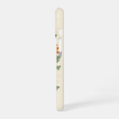 Retro Rounded Petal Daisy Art iPhone 16 Hoesje (Linkerkant)