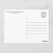 Retro Route 66 Briefkaart (Achterkant)