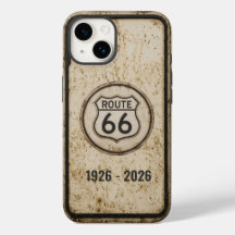 • Retro Route 66 iPhone 14 Hoesje