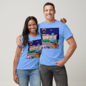 Retro Route 66 Mok T-shirt (Unisex)