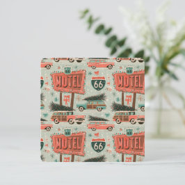 Retro Route 66 Motel Kerstmis