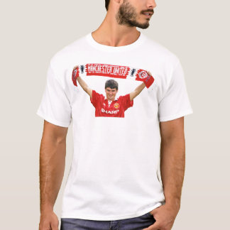 Retro Roy Keane Soccer Umbro Large T-shirt