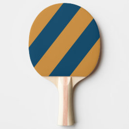 Retro Royal Gold Drie Dikke Strepen Tafeltennisbatje