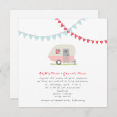 Retro Roze Aanwezigheid voor weduwen Kaart (Voorkant / Achterkant)