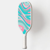Retro Roze Aqua Pickleball Paddle (Links)