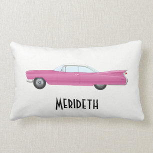  Retro  roze auto Kussen