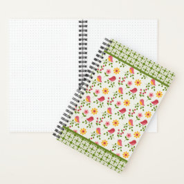 Retro Roze Bullet Journal Bullet van het Comité va Notitieboek