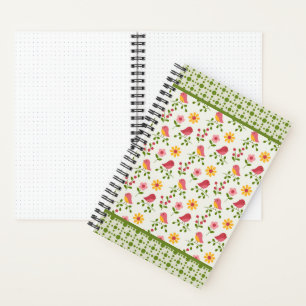 Retro Roze Bullet Journal Bullet van het Comité va Notitieboek