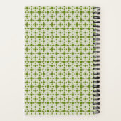 Retro Roze Bullet Journal Bullet van het Comité va Notitieboek (Achterkant)