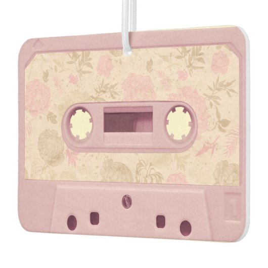Retro Roze Cassettebandje Luchtverfrisser (Links)