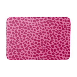 Retro Roze Cheetah Print Trendy y y2k Esthetisch Badmat