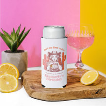 Retro Roze Cowgirl Disco Ball Verjaardagsfeestje