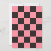 Retro Roze Cowgirl Go Ghouls Halloween Verjaardag Kaart (Achterkant)