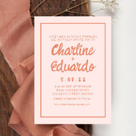 Retro Roze en de uitnodiging van het Roodzakje van