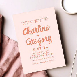 Retro Roze en de uitnodiging van het Roodzakje van