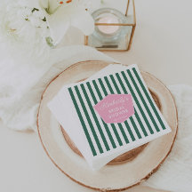Retro Roze En Groen Beverly Hills Bruidsfeestje