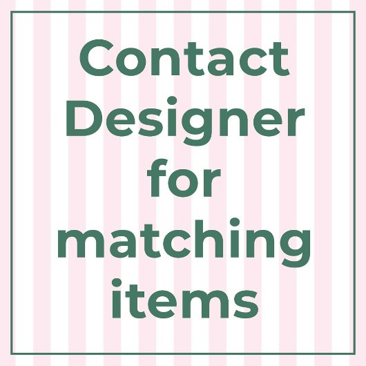 Retro roze en groene Beverly Hills Bachelorette Kaart