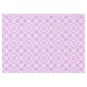 Retro, roze florale patroon tafelkleed (Voorkant (Horizontaal))