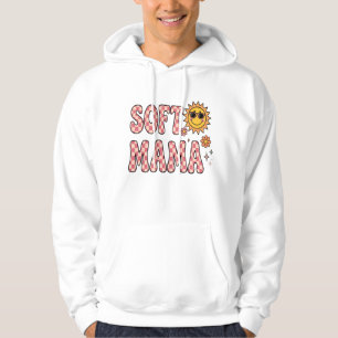 Retro Roze Geruite Soft Mama PNG - Cool Zomer Z Hoodie