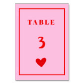 Retro Roze handschrift bruiloft Kaart (Achterkant)