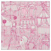retro - roze ivoor stof (Close Up)